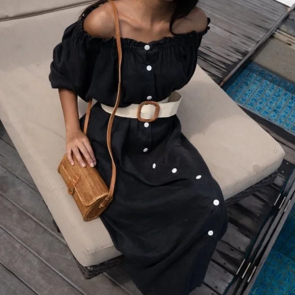 Bohemian Rattan Bag - Picture 2 of 11